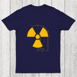 Warning Radiation Sign Chicluma T-Shirt