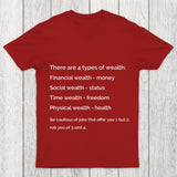 There Are 4 Types Of Wealth Chicluma T-Shirt