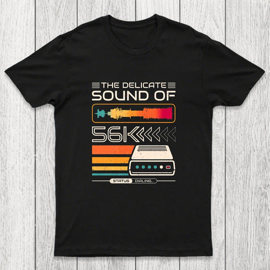 Delicate Sound of 56K Retro Modem Chicluma T-Shirt