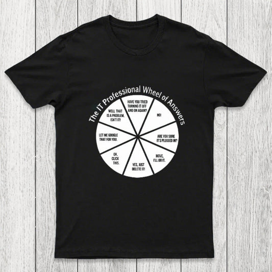 The IT Answer Wheel Chicluma T-Shirt