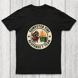 Dumpster Fire Response Team Humour Raccoon Chicluma T-Shirt
