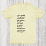 Stay Private Chicluma T-Shirt