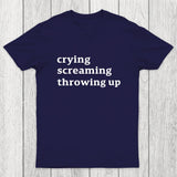 Crying Screaming Throwing Up Chicluma T-Shirt