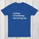 Crying Screaming Throwing Up Chicluma T-Shirt