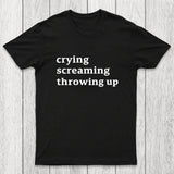 Crying Screaming Throwing Up Chicluma T-Shirt