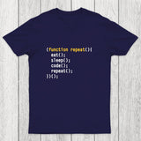 Eat Sleep Code Repeat Chicluma T-Shirt