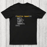 Eat Sleep Code Repeat Chicluma T-Shirt