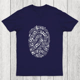 Musical Fingerprint Chicluma T-Shirt