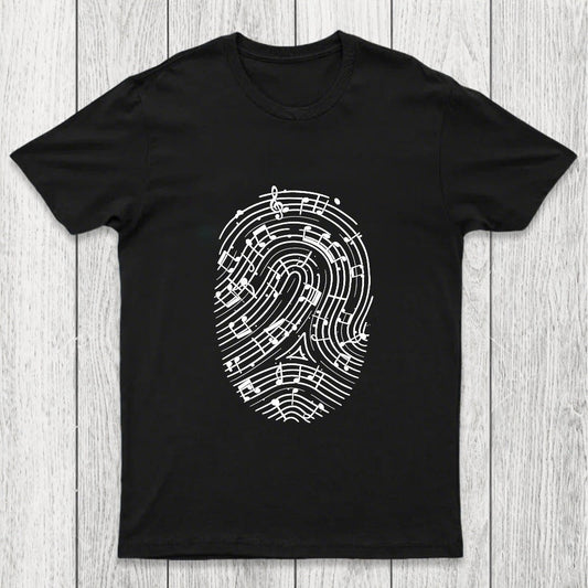 Musical Fingerprint Chicluma T-Shirt
