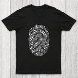 Musical Fingerprint Chicluma T-Shirt