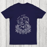 Cat Mom Cuddling Her Kitten Chicluma T-Shirt