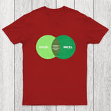 Excel Incel Venn Diagram Chicluma T-Shirt