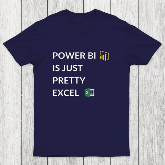 Excel VS Power BI Chicluma T-Shirt