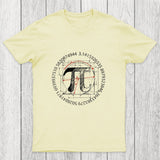 Pi Symbol Sketch Chicluma T-Shirt