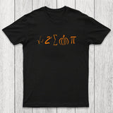 Math Pumpkin Pi Symbol Chicluma T-Shirt