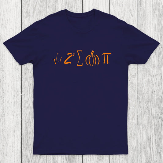 Math Pumpkin Pi Symbol Chicluma T-Shirt