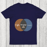 Coffee Contemplation Venn Diagram Chicluma T Shirt
