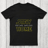 Stay Home Stay Safe Chicluma T Shirt