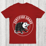 Certified Chaos Possum Emblem Chicluma T Shirt