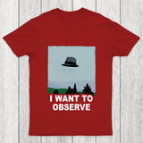 I Want To Observe Chicluma T Shirt