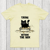 Think Outside The Cat Box Chicluma T Shirt