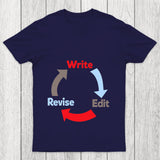Write Edit Revise Repeat Chicluma T Shirt