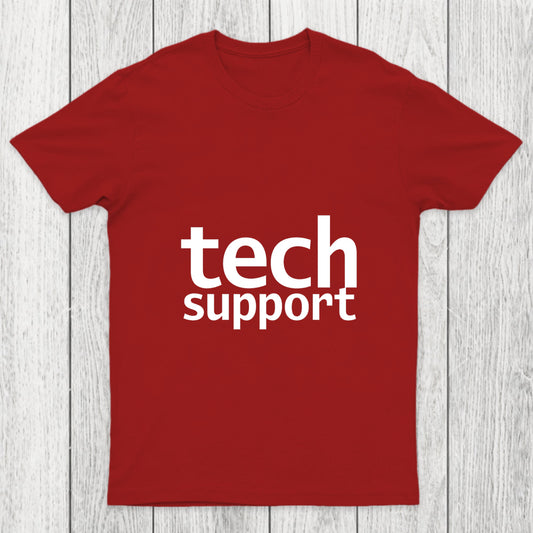 Tech Support Minimal Chicluma T Shirt