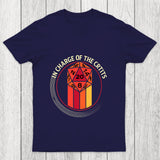 In Charge Of The Crits D20 Retro Chicluma T Shirt