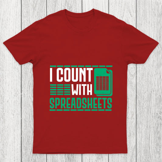Funny Spreadsheet Accountant Chicluma T Shirt