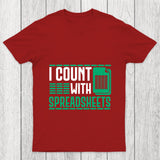 Funny Spreadsheet Accountant Chicluma T Shirt