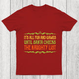 The Naughty List Chicluma T Shirt