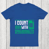 Funny Spreadsheet Accountant Chicluma T Shirt