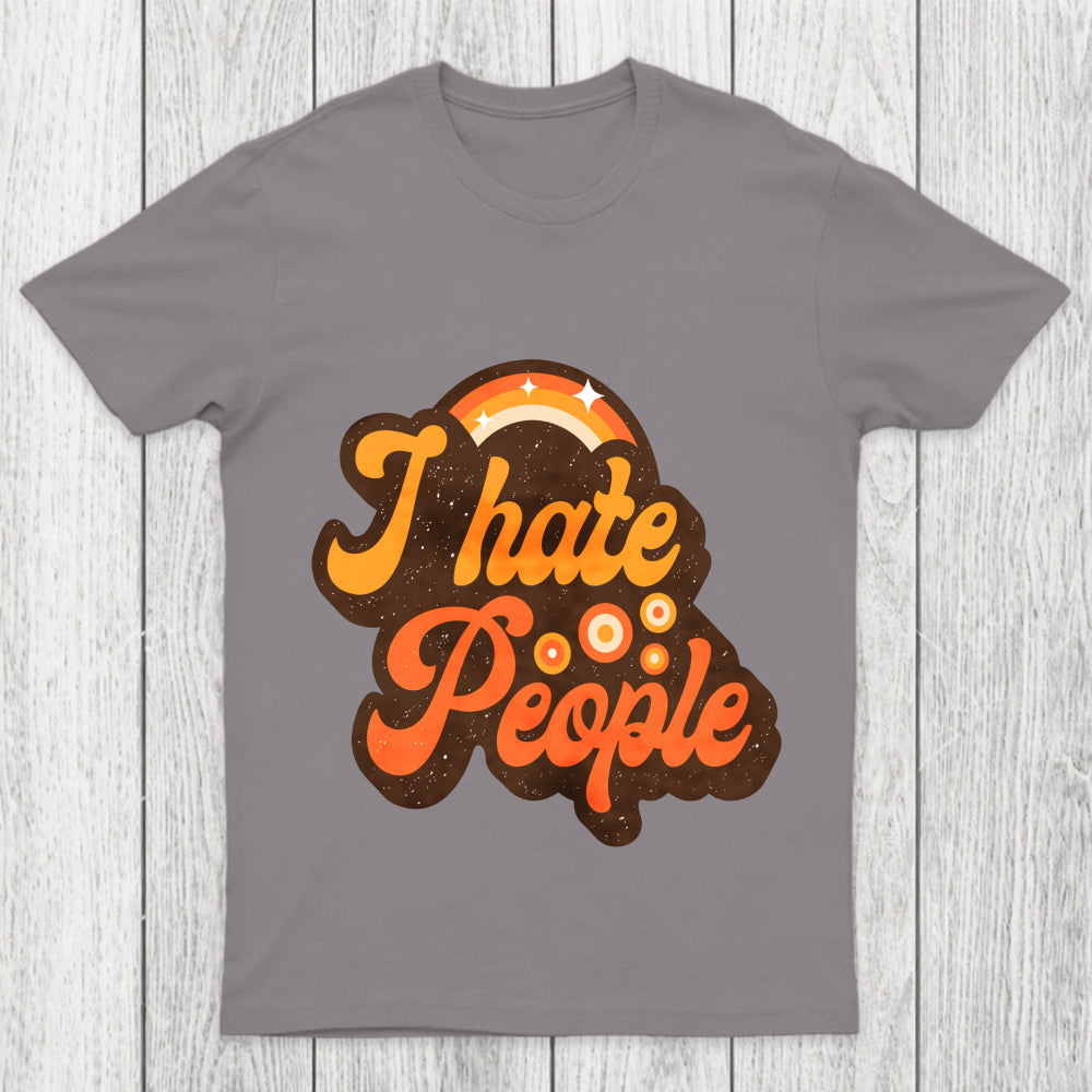 Vintage Hate People Chicluma T Shirt