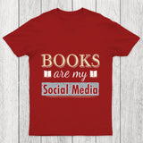Books Are My Social Media Chicluma T Shirt
