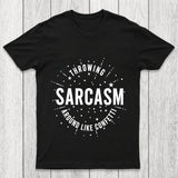 Throwing Sarcasm Chicluma T Shirt
