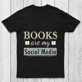 Books Are My Social Media Chicluma T Shirt