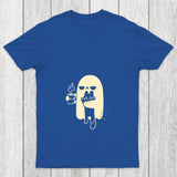 Cute Ghost Holding Cat Chicluma T Shirt
