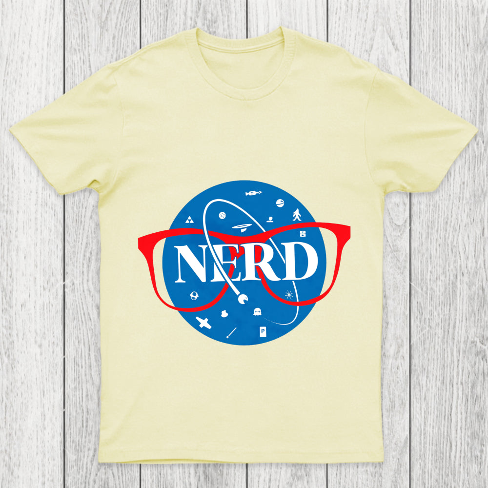 Nerdy Space Patch Chicluma T Shirt