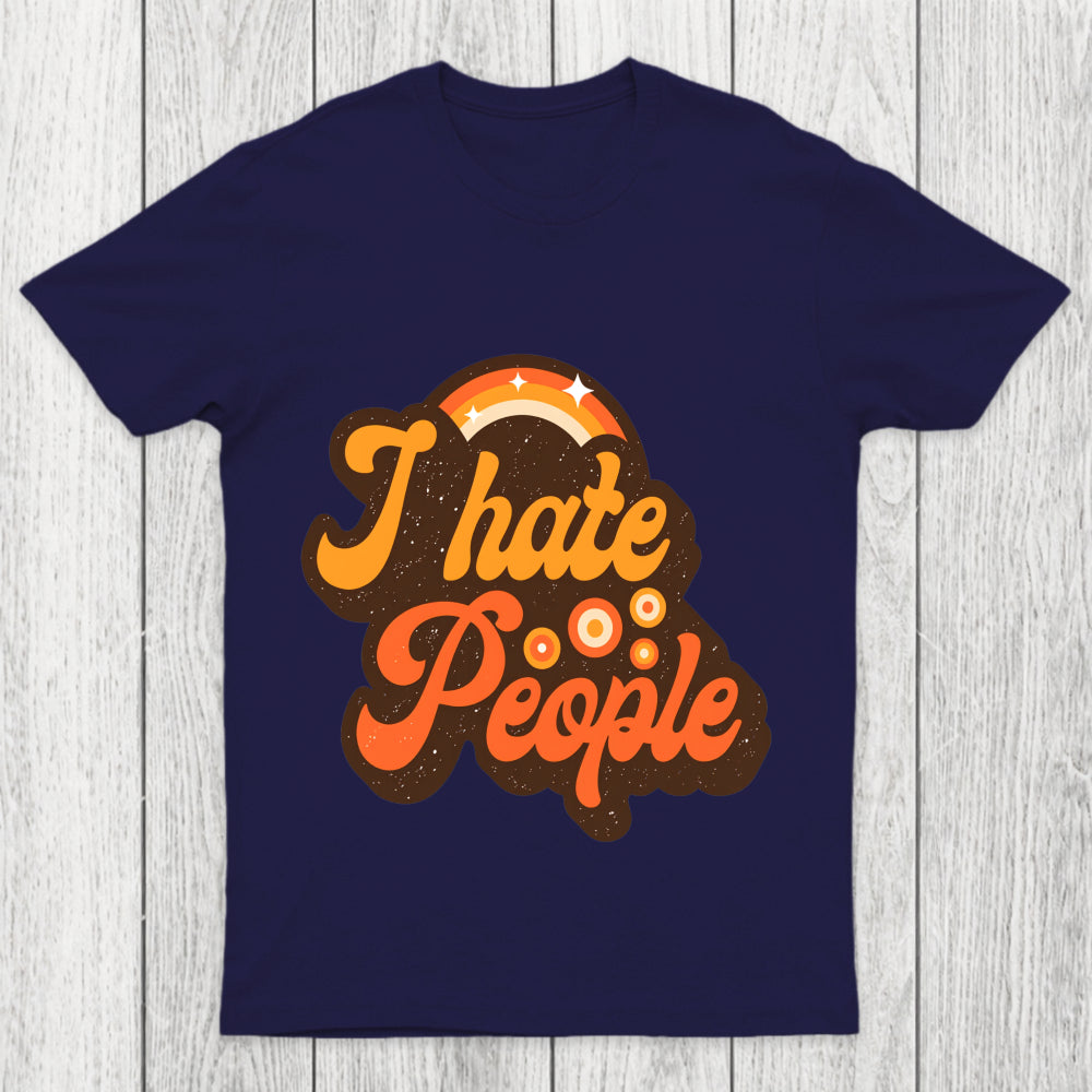 Vintage Hate People Chicluma T Shirt