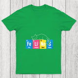 Felines Science Periodic Cat Chicluma T Shirt