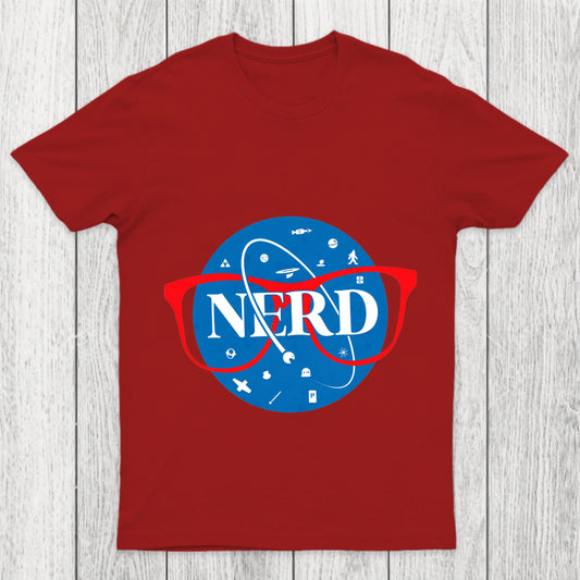 Nerdy Space Patch Chicluma T Shirt