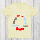 Write Edit Revise Repeat Chicluma T Shirt