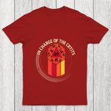 In Charge Of The Crits D20 Retro Chicluma T Shirt