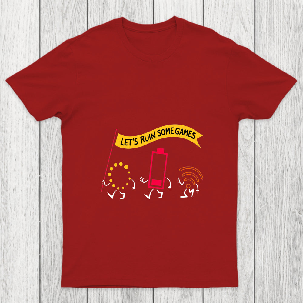 Let's Ruin Some Games Chicluma T Shirt