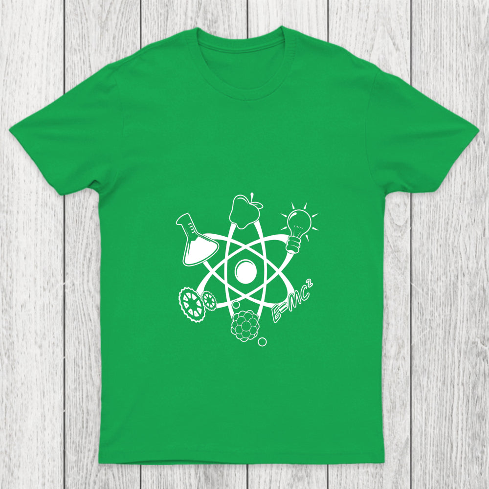 Science Atom Design Chicluma T Shirt
