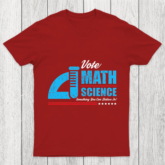Vote Math Science Chicluma T Shirt