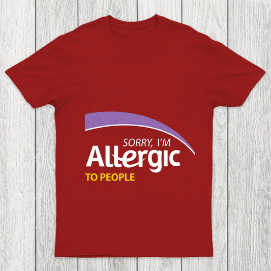 Allergic To People Chicluma T Shirt