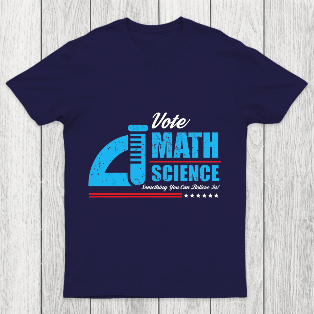 Vote Math Science Chicluma T Shirt