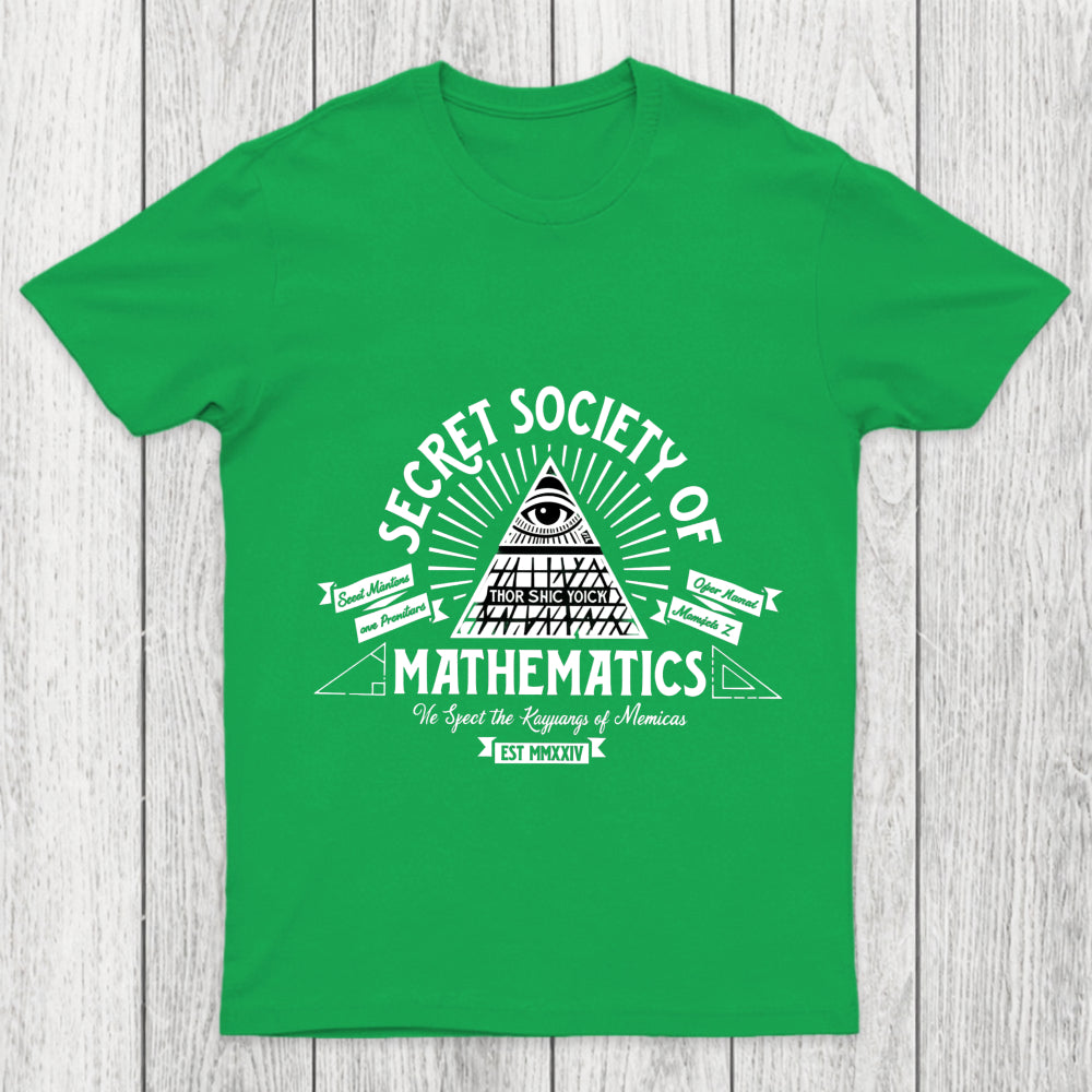 Illumathnati   Secret Society Of Math Chicluma T Shirt