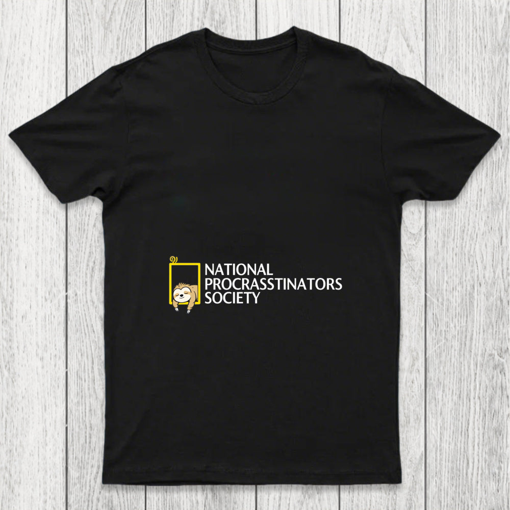 National Procrastinators Society Chicluma T Shirt